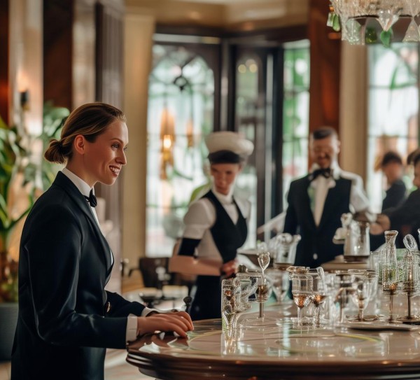 酒店服务礼仪展示视频，专业技巧与创新设计