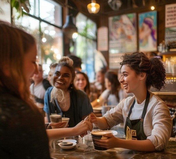 让每一份尊重温暖每一个顾客的微笑
