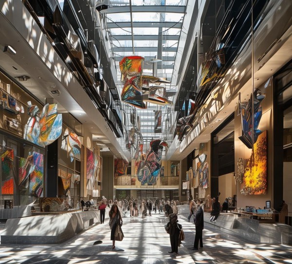 酒店与艺术融合，打造独特体验。